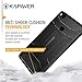 KAPAVER® Xiaomi Mi Max 2 Back Cover Case Premium Tough Rugged Solid Black Shock Proof Slim Armor Back Cover Case for Xiaomi Mi Max 2