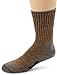 Wigwam Men's Hiking/Outdoor Pro Crew Socks, Khaki/Heather, Large
