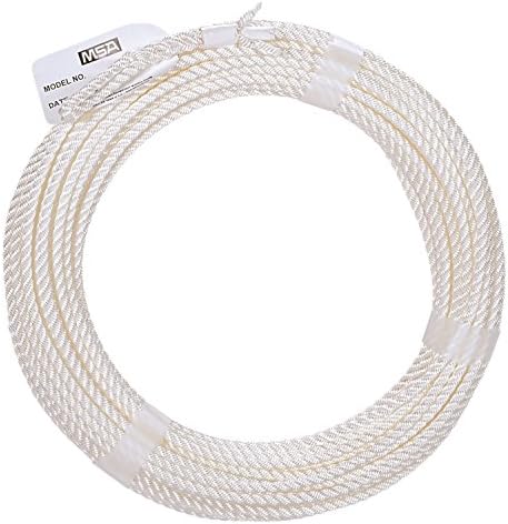 MSA Safety 10125759 Tagline, 0.25 Nylon Rope, 30'