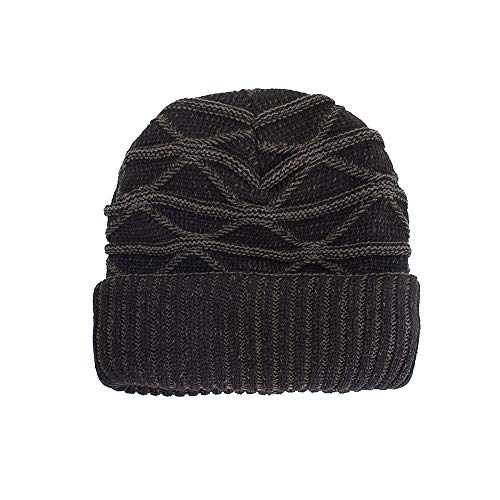 image for TWGONE Womens Caps Men Warm Baggy Weave Crochet Winter Wool Knit Ski B