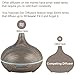 Viva Naturals Ultrasonic Aromatherapy Essential Oil Diffuser, Large 300ml Tank - Vibrant Changeable LED Lights, Soothing Mist & Automatic Shut Off (Ash Zen Model)