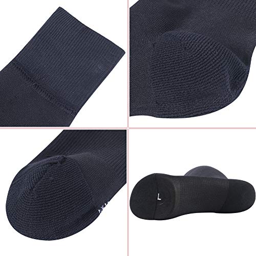 image for Getspor Football Socks, Women's Men's Athletic Knee High Performance T