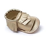 Kuner Baby Boys Girls Tassel Soft Sole Anti-Slip Summer Prewalker Sandals First Walkers