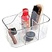 iDesign Clarity Bathroom Shower Caddy Tote for Shampoo, Conditioner, Soap - Clear