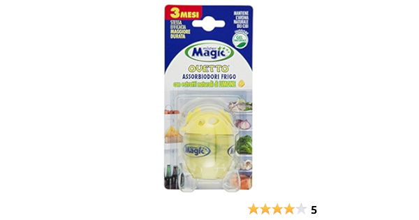 Mister Magic Huevo absorbente de olores frigorífico con ...