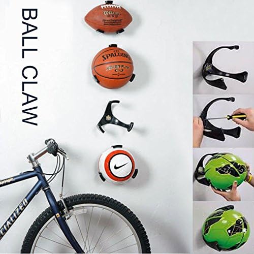 Wall Ball Claw Basketball Rack Football Holder Wall Mount Display Holder