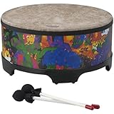 Remo KD-5816-01 Kids Percussion Gathering Drum - Fabric Rain Forest, 16"