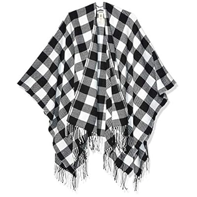 Amazon Brand - Goodthreads Women's Fringe Ruana Wrap Amazon Brand - Goodthreads Women's Fringe Ruana Wrap