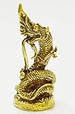 Buddha Staute Power Naga Mini Statue Brass Life