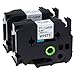 Label KINGDOM Compatible P-Touch TZe TZ Label Tape, 1 Inch Standard Laminated, 26.2 Feet, Black on White, 2 Pack (TZe251 TZ251)