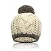 Bodvera Trendy Warm Chunky Soft Stretch Cable Knit Slouchy Pom pom Beanie Skully