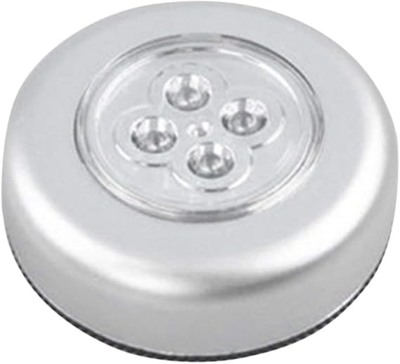 Sylvialuca - Lámpara de control nocturno redonda para debajo del