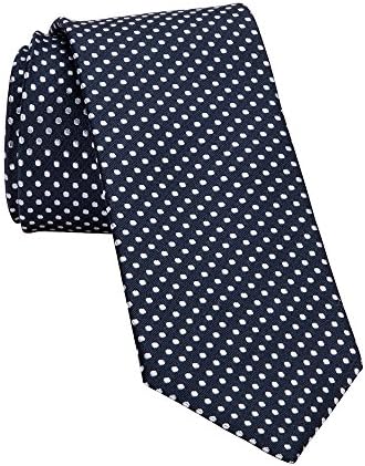 Donum Collection 100% Silk Tie Necktie Polka Dot Modern 2.5 Inch Width