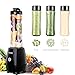 Aicok dsf Personal Blender 300W, Single Serve Blender with Sport Tritan Cup, Mini Blender, Bullet Blender for Shakes and Smoothies, Smoothie Blender for Travel, Individual/Student, Black