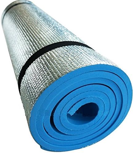 YSTD EVA Foam Extra Thick Camping Picnic Pad Yoga Mat Exercise Sleeping Outdoor Mattress Beach Cushion--blue by TD Fishing