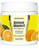 BestVitality's Buffered Vitamin C With Magnesium Powder Is A Strong Antioxidant That Is Gentler On The Stomach Than Plain Vitamin C