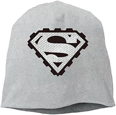 Superman Unisex Street Fashion Cashmere Knitted Hat Skull Cap- Design By HZen