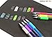 Gel Pens Glitter - 48 Coloring Gel Pen Set - Unique Colors - Professional Gel Pens for Adult Coloring Books by Doodle Art Pro