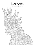 Image de Loros libro para colorear para adultos 1 (Volume 1) (Spanish Edition)