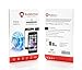 iPhone 7 Anti-Radiation Glass Screen Protector by RadiArmor – Protect your Screen and Block EMF by 70%. Perfect Clarity and ZERO loss in haptic feedback (Black)