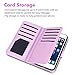 iPhone 8 Plus Case,iPhone 7 Plus Case,Dailylux iPhone 7 Plus Wallet Case PU Leather+TPU inner shell Flip Case With 9 Card Slot Luxury Bling Cover for iPhone 8 Plus/7 Plus 5.5inch-Glitter Purple