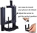 50 Inch Phone Tripod, Aluminum Camera Tripod for iPhone with Universal Tripod Phone Mount, Carrying Bag Included