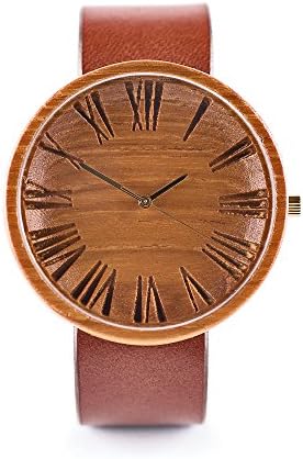Wooden Watch Bond by Ovi Watch | Men's watch | Swiss Quartz watch | Gift for him