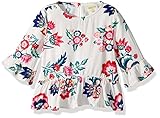 Crazy 8 Toddler Girls' 3/4 Bell Sleeve Peplum Top