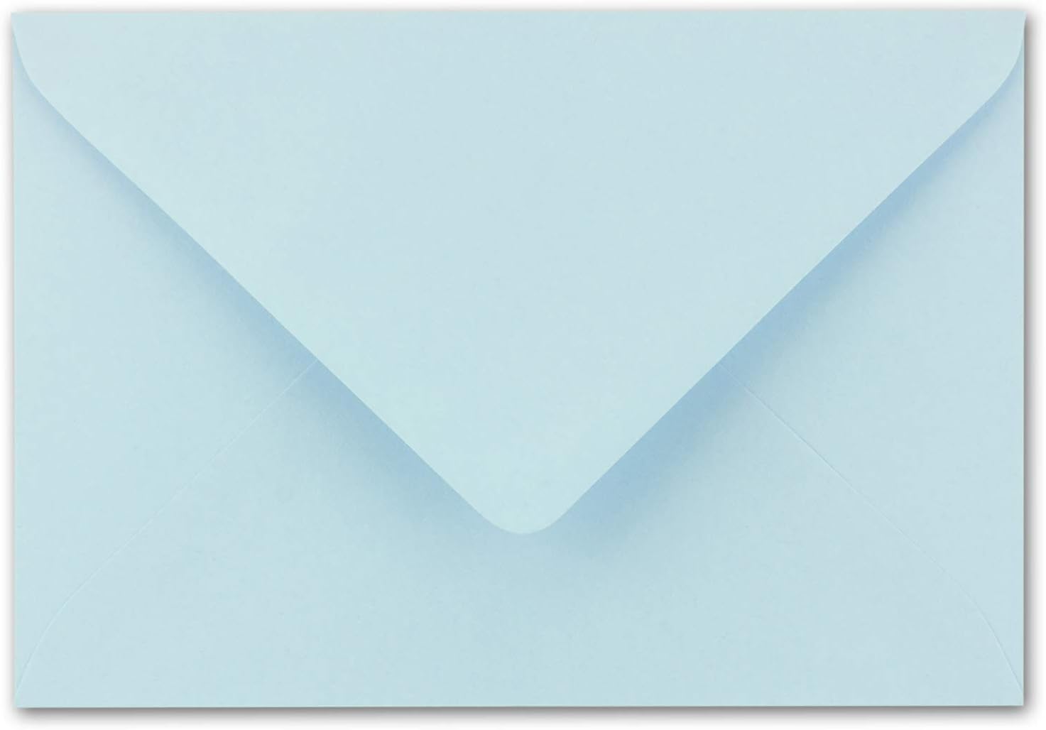 NEUSER PAPIER 75x envelopes in baby blue 80 g/m² envelopes in DIN B6 format 12.5 x 17.6 cm wet glue without window - Image 4