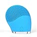 MS.DEAR Sonic Facial Cleansing Brush, Cleanser & Massager Silicon Vibrating Waterproof Facial Cleansing System-Blue