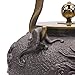 Sotya Cast Iron Teapot, Tetsubin Japanese Tea Kettle (1300ml, Retro black)