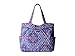 Vera Bradley Pleated Tote (Lilac Tapestry)