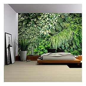 Green Leaf Wall Texture Background