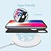 Seneo Wireless Charger, Qi Wireless Charging Pad Stand for iPhone X/8/8 Plus, Galaxy S9/S9+/Note 8/S8/S8+/S7/S7 Edge/Note 5/S6 Edge Plus and All Qi-Enabled Device (No AC Adapter)