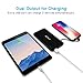 Built-in [Apple MFi Certified] Lightning Cable OLALA S102-i 10000mAh Portable Charger Ultra Compact Power Bank for iPhone, Samsung and More (Black)