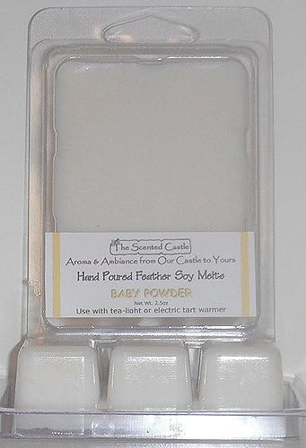 2 Pack Scented Soy Wax Melts - Baby Powder by The Scented Castle