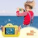 Twinto Kids Camera, Digital Camera Selfie and Video Camera with 12MP/ HD 1080P/ Dual Lens/ 2.0 inch Screen/ 256M Micro SD Card, Birthday Gift for Boys Girls (Yellow)thumb 4