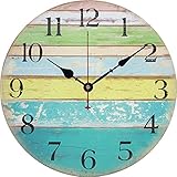 Yesee Silent Wall Clock Battery Operated Non