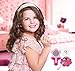 Liberty Imports Stylish Little Princess Dress Up - Beauty Vanity Realistic Pretend Play Set - Ideal Imaginative Pink Fashion Kit for Girls with Hair Dryer, Shoes and Accessories