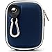 Limited Edition Dark Night Blue Eva Mini Hard Shell Lightweight Zipper Compact Carrying Protector Case for Canon PowerShot Series Point and Shoot Digital Cameras