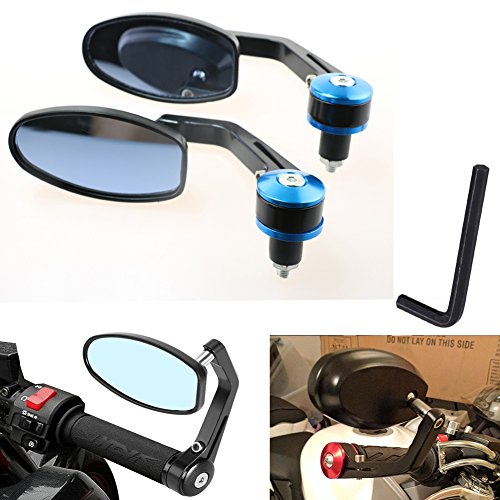 Katur 7/8 inch 22mm mirror universal motorcycle rearview mirror a…