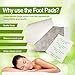 Bamboo Vinegar Foot Pads by Pure Sole Foot & Body | All Natural & Premium Ingredients for Best Relief & Results | Apply, Sleep & Feel Better | No Stress Packaging | 10 Pack - Buy 2 Get More Off