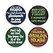 Buttonsmith Sherlock Magnet Set - Set of 4 1.25