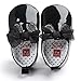 Voberry Toddler Baby Girls Boy's Sneaker Moccasins Anti-slip Soft Sole Bow Shoes (12~18Month, Black)