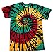 Colortone Tie Dye T-Shirt MD Rasta Web