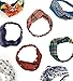 FIBO STEEL 15 Pcs Headbands for Women Girls Wide Boho Knotted Yoga Head Wrap Hair Band Elastic A