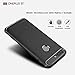 OnePlus 5T Case, TopACE Ultra Slim Thin Carbon Fiber Scratch Resistant Shock Absorption Soft TPU Protective Cover for OnePlus 5T (Improved Version) (Black)