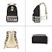 FEWOFJ Teen Girls Canvas School Backpack, 3 Pcs Set, Casual Daypack/Lunch Box/Pencil Case