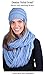 S1-6100-73 Funky Junque Infinity Scarf - Denim (Solid)