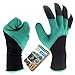 Garden Genie Gloves, Inf-way Right Hand Claws Gardening Gloves, Quick & Easy to Dig & Plant, Safe for Rose Pruning - As Seen On TV (Right Hand Claw 1 pair)